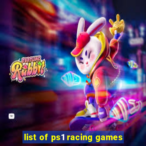 list of ps1 racing games